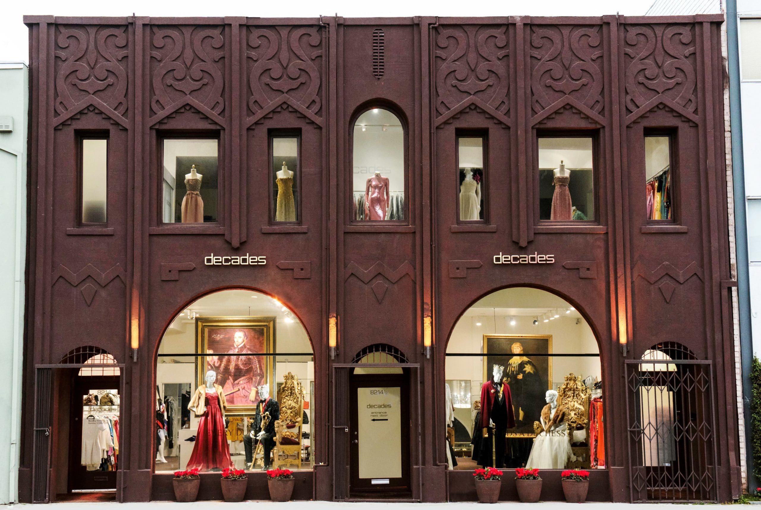 Decades Boutique Facade