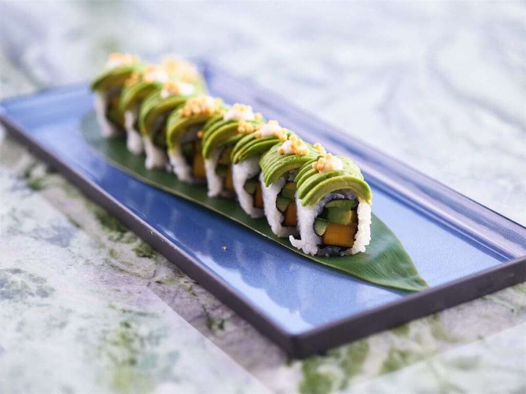 Led by sushi chef Intae "Ian" Kim (Nobu, Uchi), sushi is a must-try at Crown Block. (Photo by Bill Milne)