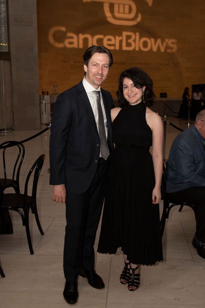 Brad Hogarth, Jeannie Psomas (Photo by Tamytha Cameron)