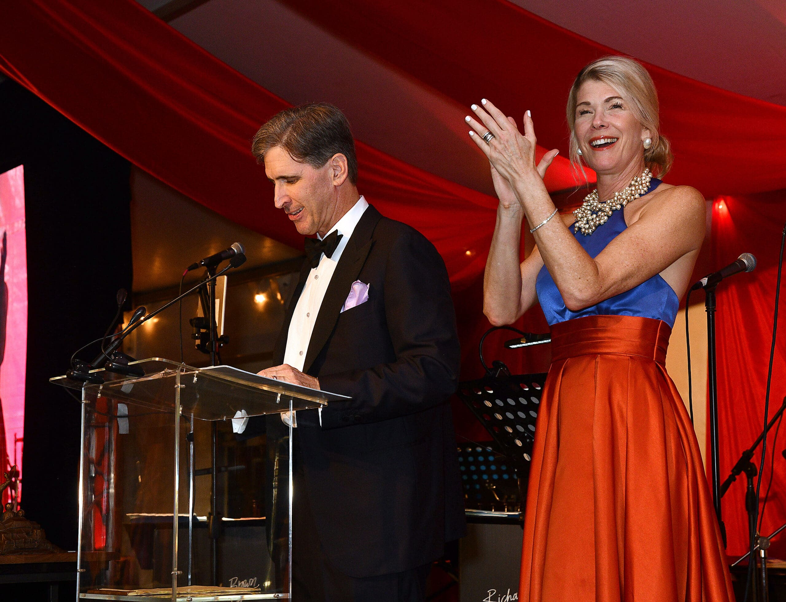 BryanMuseum126Gala Co-chairs Kate and Jim Lykes at The Bryan Museum La Dolce Vita
