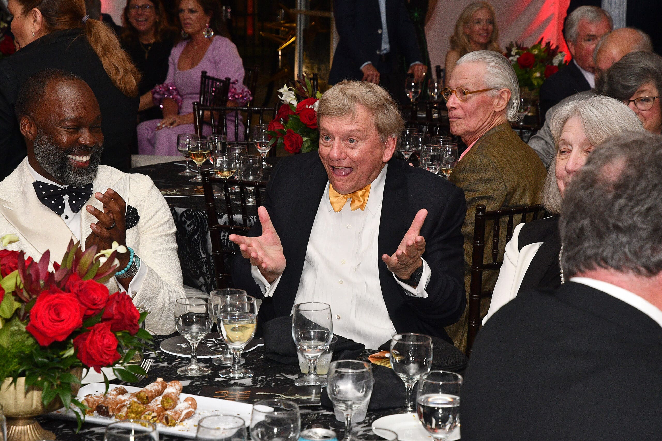 BryanMuseum162Rusty Hardin goofs around during the live auction at The Bryan Museum La Dolce Vita