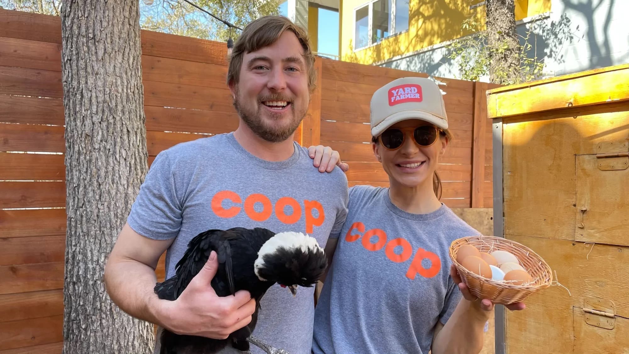 Coop – Jordan Barnes and her partner A. J. Forsythe have put all their eggs in one basket with Coop Co-Op.