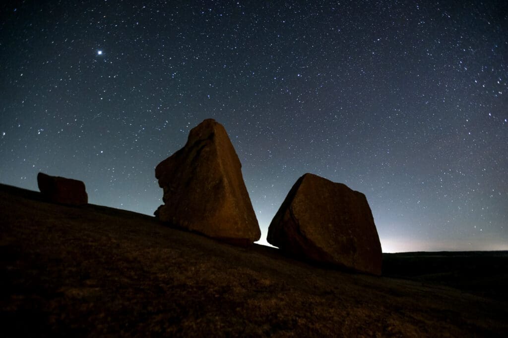 Enchanted Rock State Natural Area is an International Dark Sky Park, perfect for stargazing.