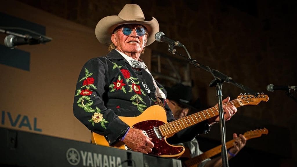 The Barn at Hotel Drover became a dance hall during Gary P. Nunn's concert during the first ever Fort Worth Music Festival & Conference.