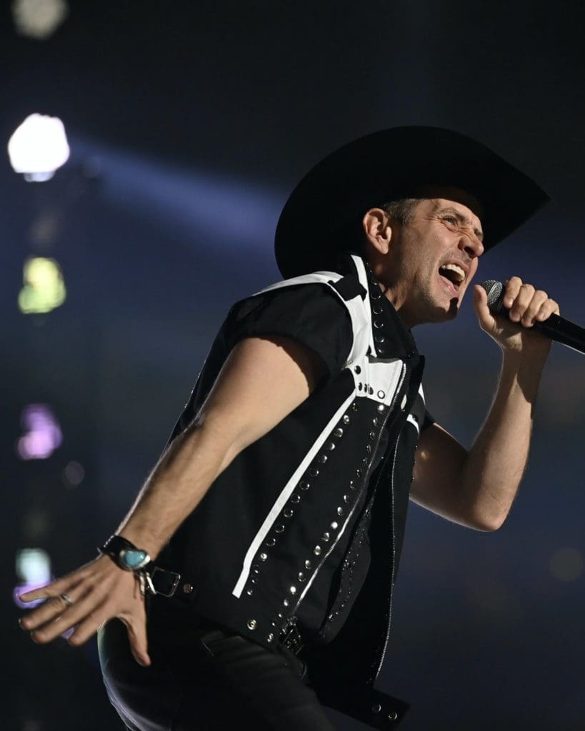 The New Kids on the Block certainly brought it for their Houston Rodeo concert. (@RodeoHouston)