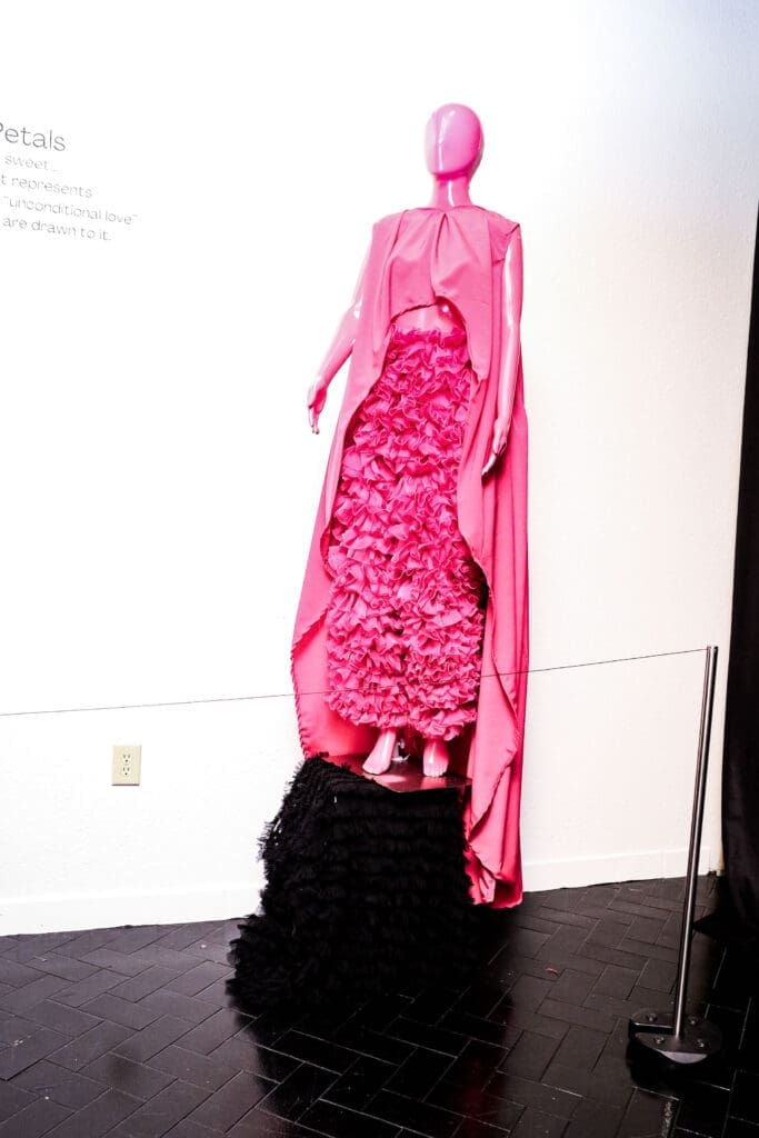 Sereal says, "My goal is to bring an artistic expression when it comes to fashion design. I want my pieces to tell stories."  (Photo by Tye Visuals Photography)