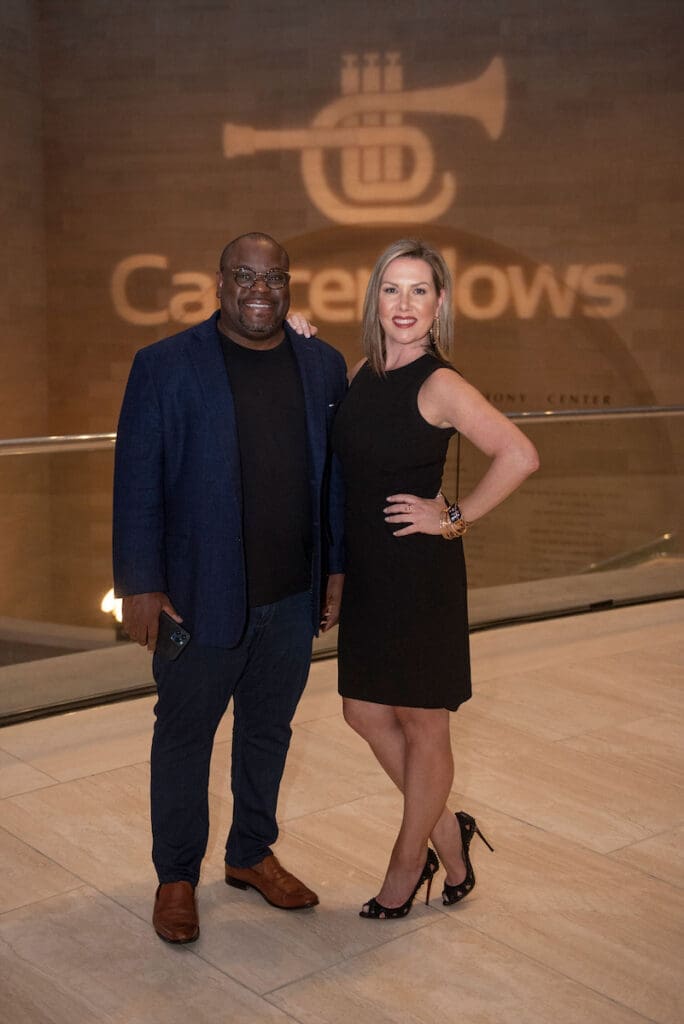 Jay Nwamadi, Cyndi Phelps (Photo by Tamytha Cameron)