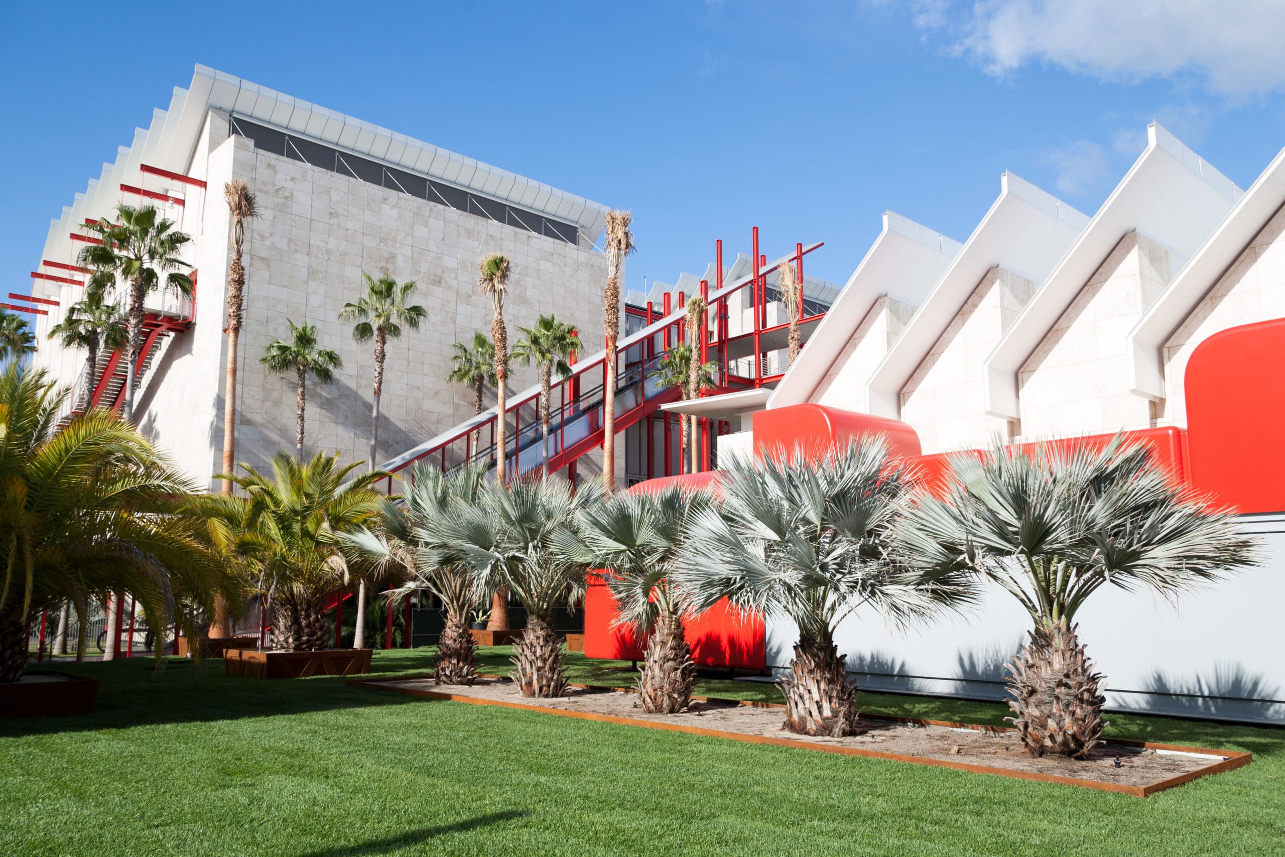 Outside View of Los Angeles County Museum of Art