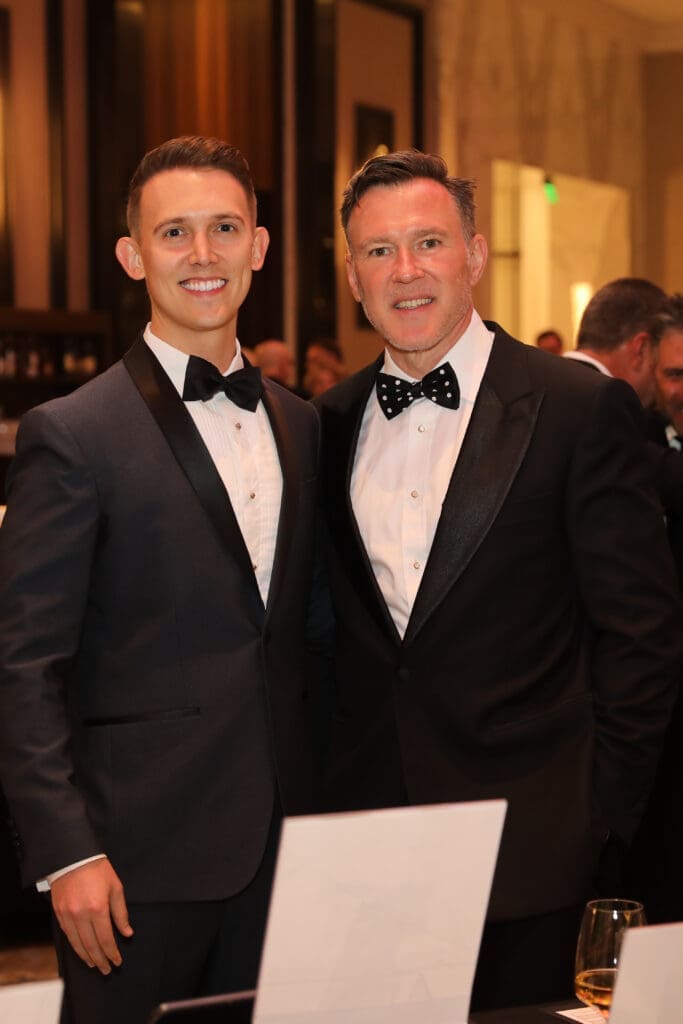 Aaron & Bodie Moniotte at the Mercury Chamber Orchestra Gala. 