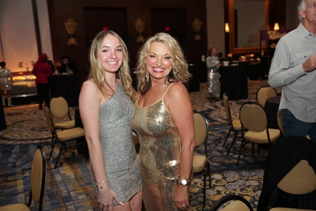 Hannah Young, Debby Young at the Houston Livestock Show and Rodeo Trailblazers Awards luncheon. (Photo by Houston Livestock Show and Rodeo)