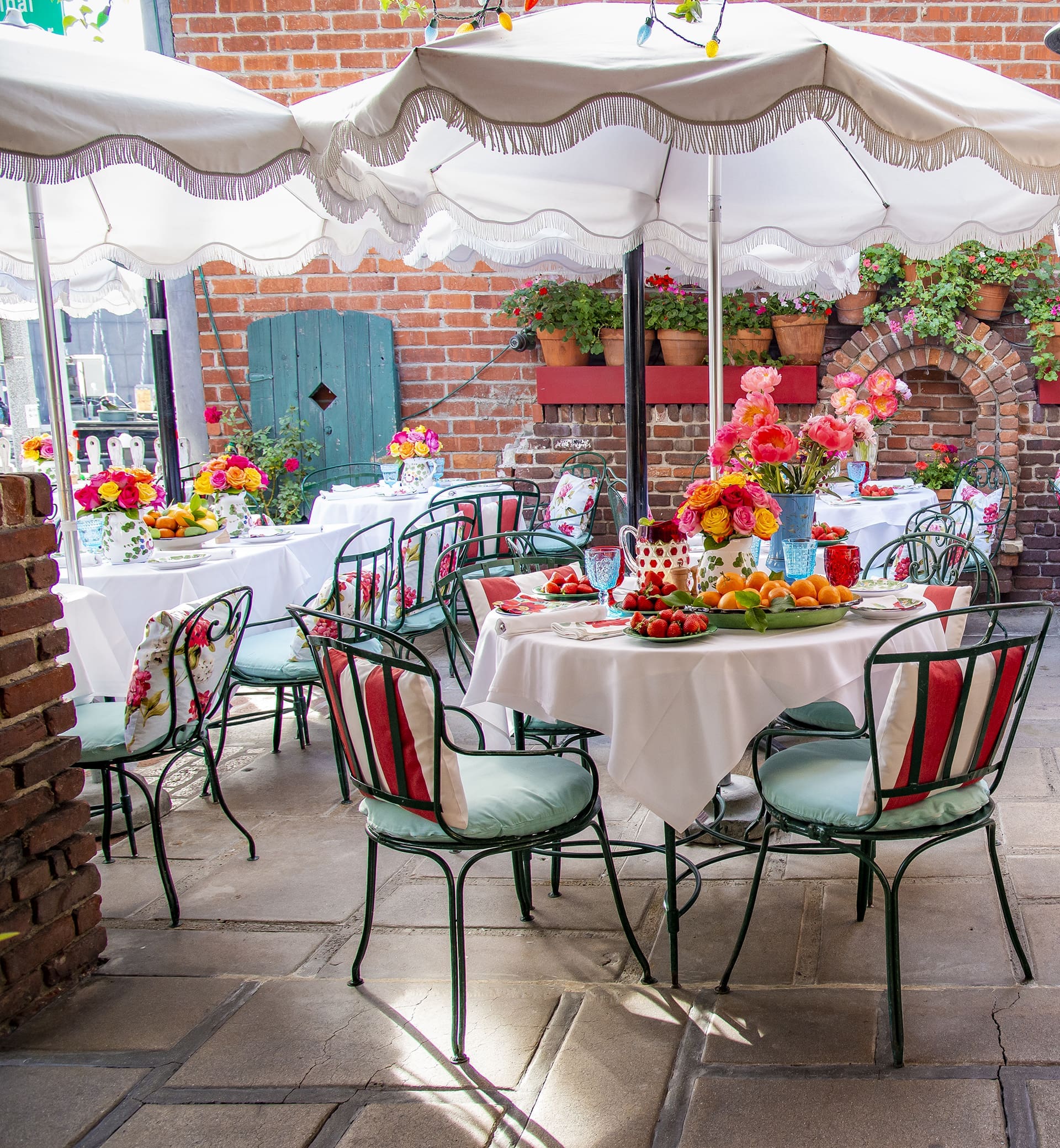 The Ivy Patio View