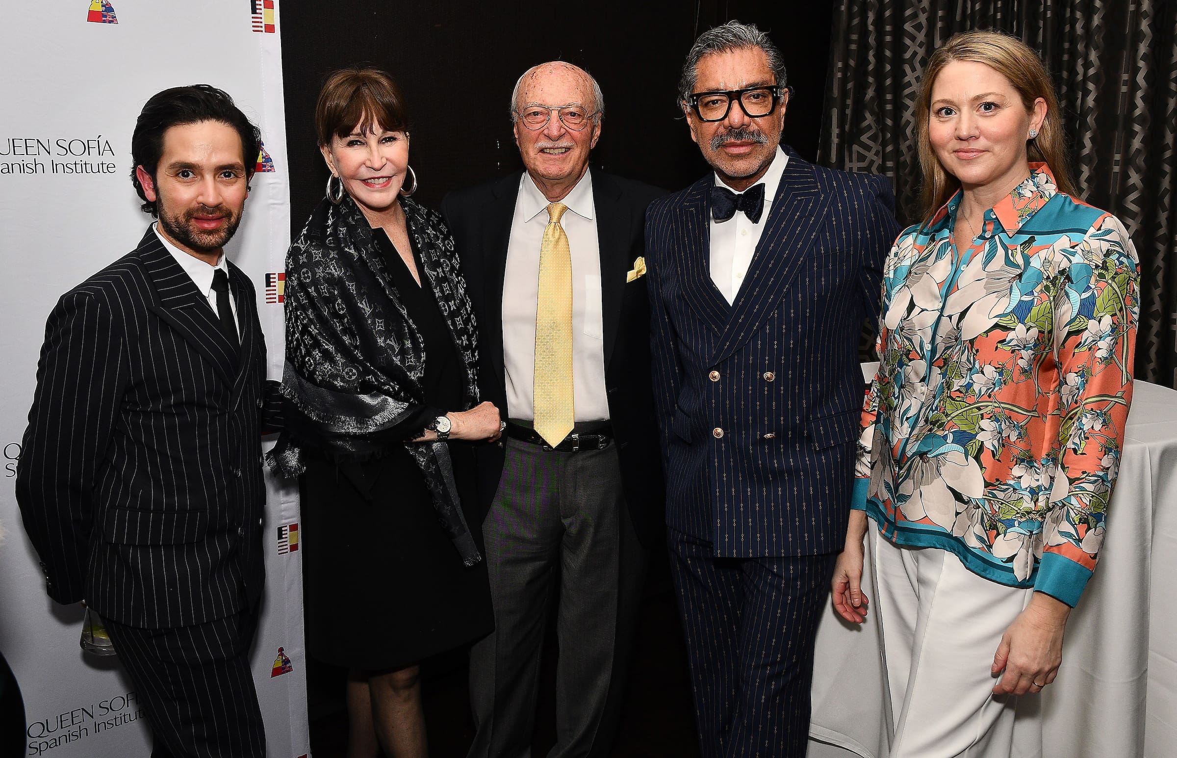 Tarek Elbjeirmi, Shelby Hodge, Shafik Rifaat, Ceron and Amy Purvis_Courtesy_Dave Rossman (Photo by Dave Rossman)