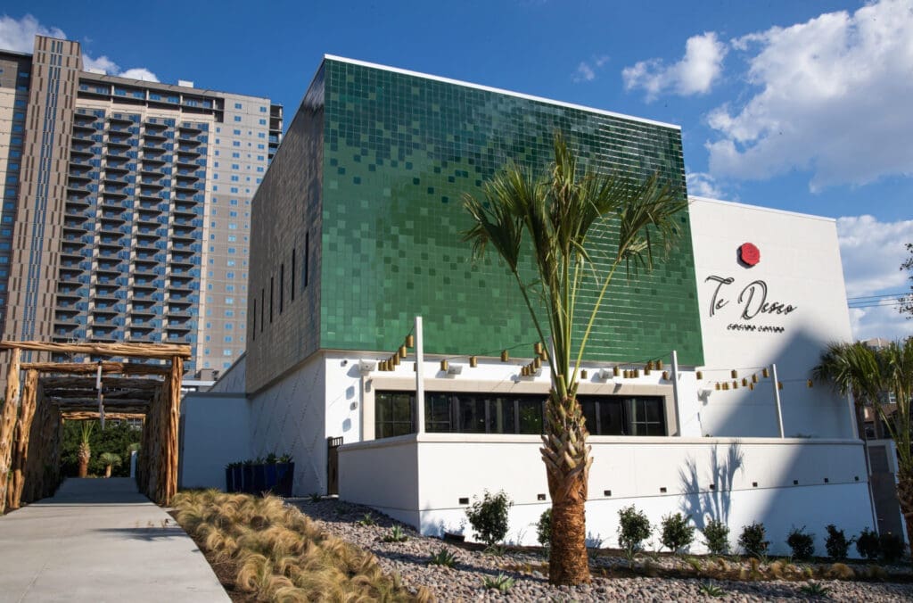Te Deseo, one of the city's most favored new restaurants, is just a short walk away from Bleu Ciel. 