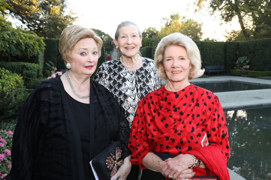 Scenes from the 40th Annual Ruby Red Gala, Celebrated by the Women’s Council of the Dallas Arboretum and Botanical Garden