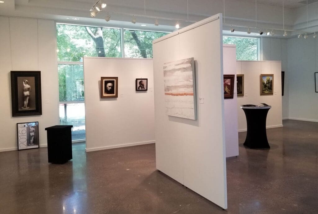 Glade Gallery & Cultural Center in The Woodlands offers guests an art haven. Courtesy Glade Gallery & Cultural Center.
