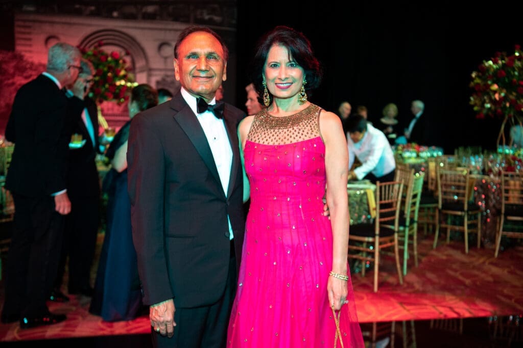 Suresh & Renu Khator at the Houston Grand Opera Ball (Photo by Michelle Watson/CatchLight Group)
