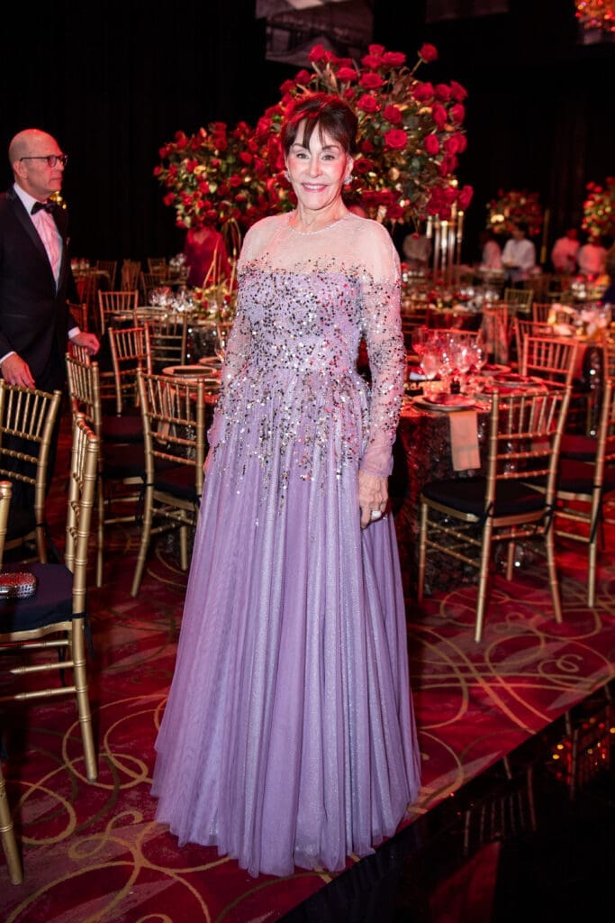Anna Dean in Jenny Packham at the Houston Grand Opera Ball (Photo by Michelle Watson/Catchlight Group)
