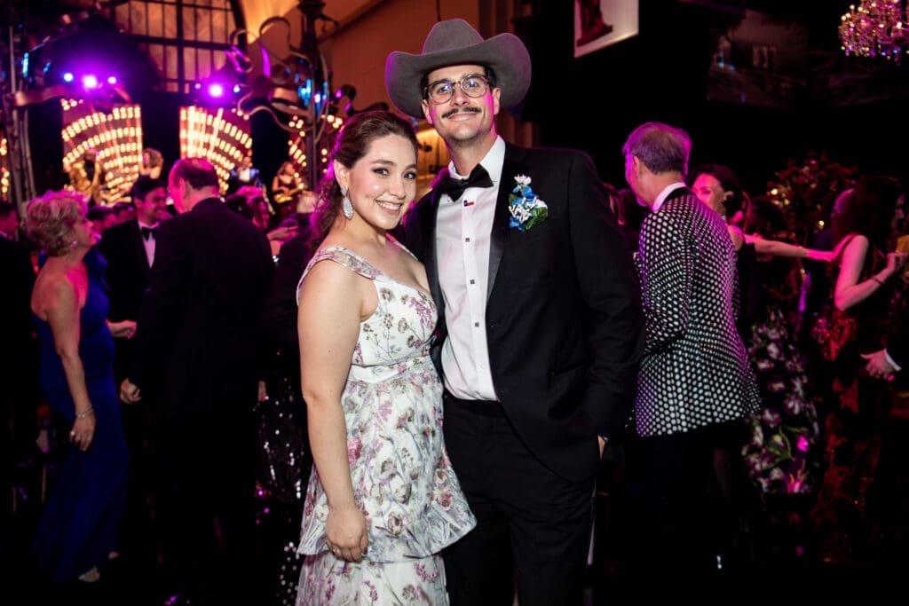 Claudia Garnica & Christopher Halbohn at the Houston Grand Opera Ball (Photo by Michelle Watson/CatchLight Group)
