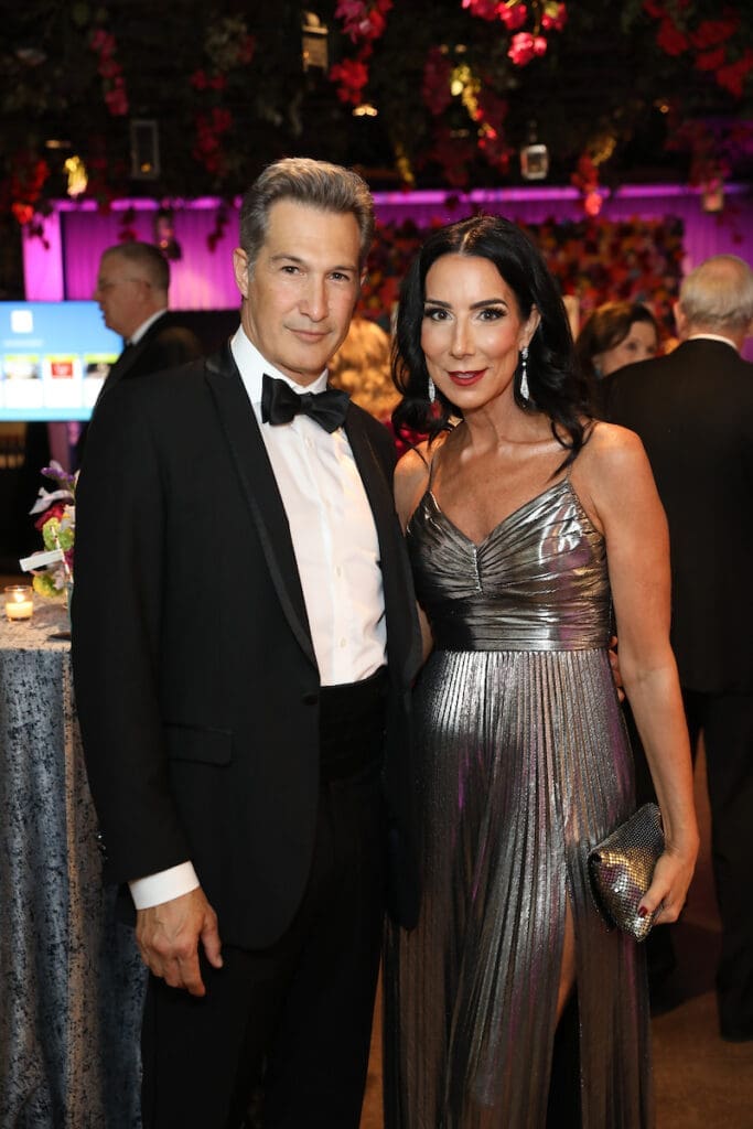 Rick Pasqualone & Denise Fennell at Stages Gala at The Gordy. (Photo by Priscilla Dickson)