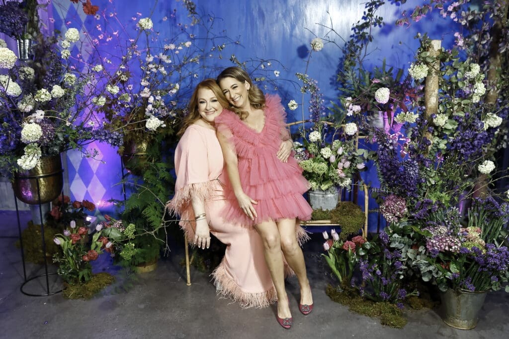 Stacy Soefer Gomar, Amanda Rice at Stages Gala at The Gordy. (Photo by Quy Tran)