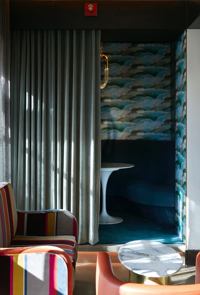 A private nook at Park House Dallas (photo by Ana Hop)