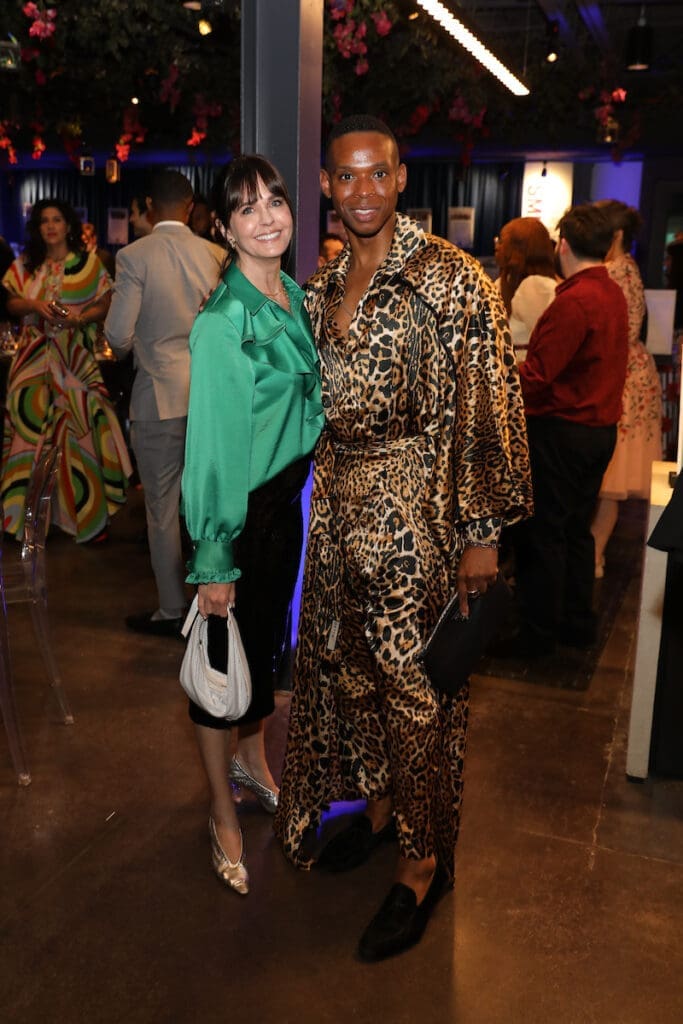 Marnie Greenwood, Christopher Mitchell at Stages Gala at The Gordy. (Photo by Priscilla Dickson)