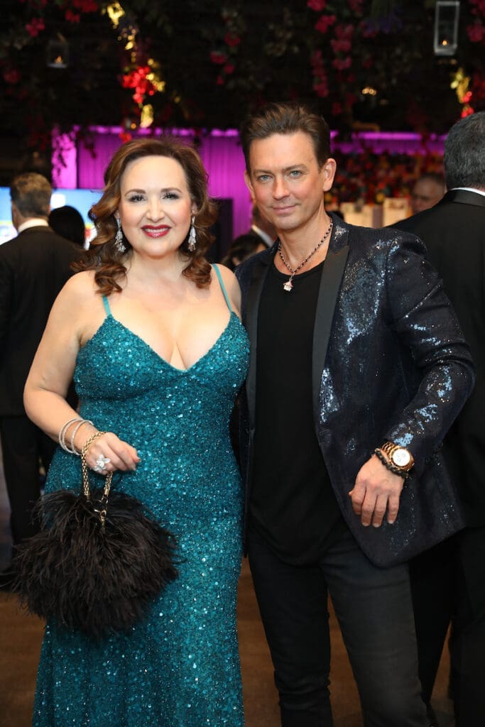 Tara Simon, Austin Miller at Stages Gala at The Gordy. (Photo by Priscilla Dickson)