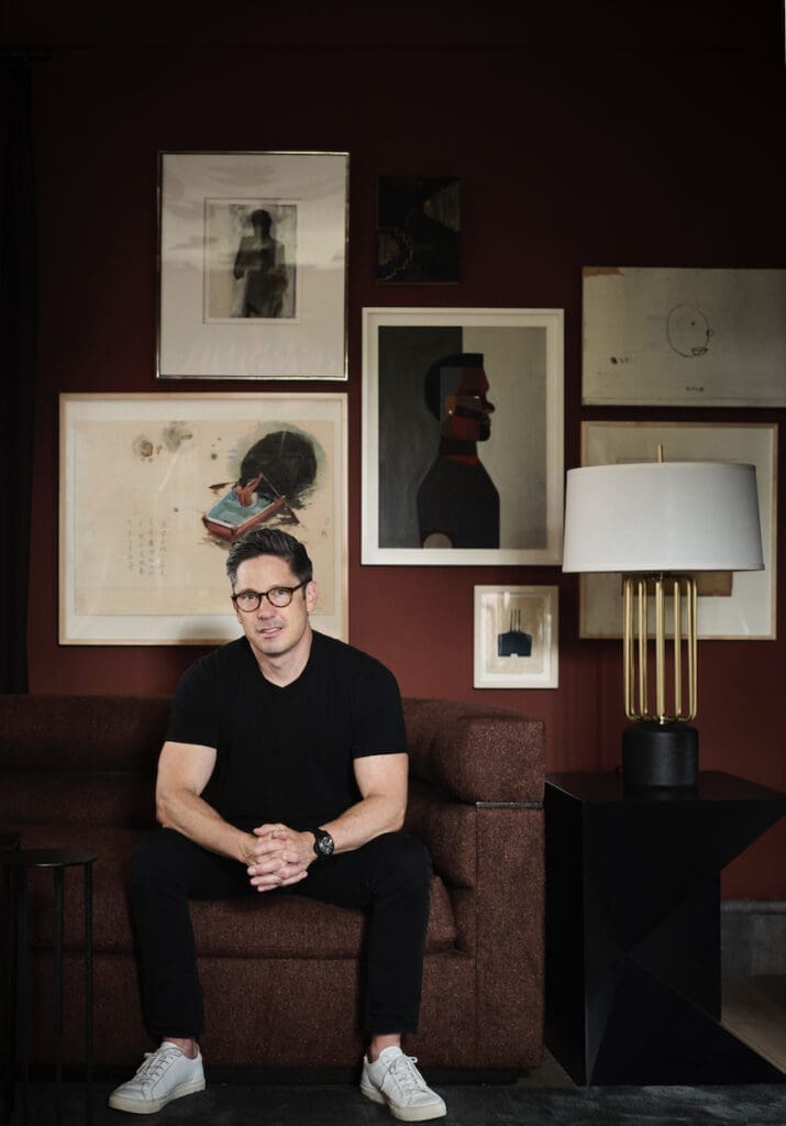 Interior designer Chad Dorsey. (Photo by Douglas Friedman)