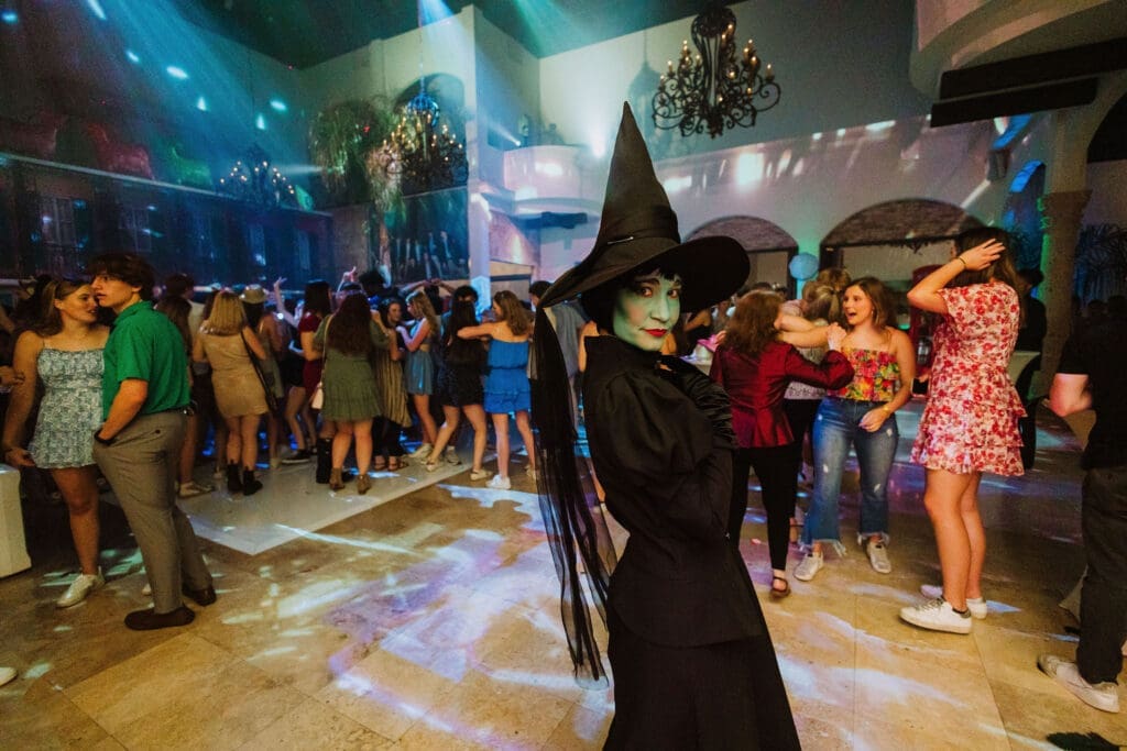 The Wicked Witch of the West also stopped by.