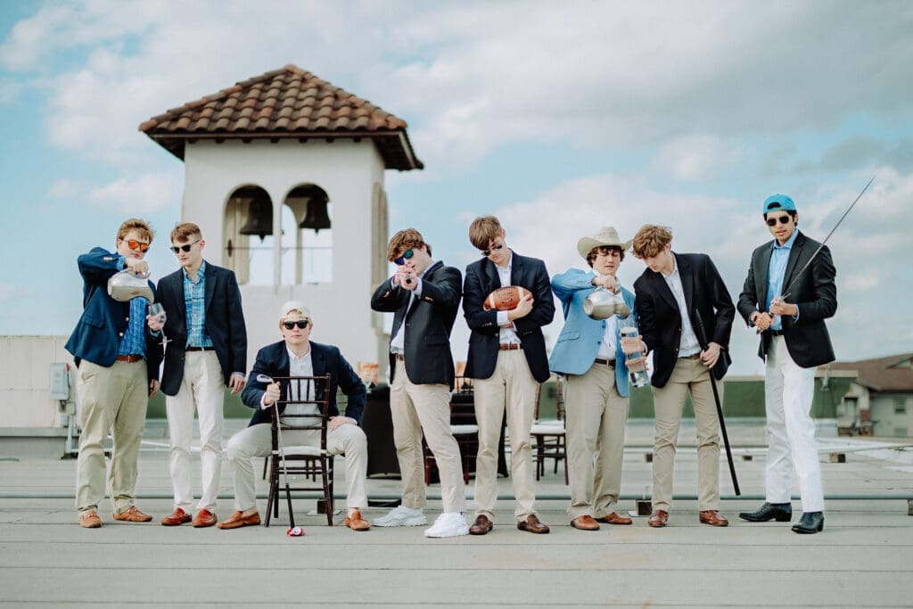 The Bell Tower on 34th hosted a graduation party to remember for these Houston high schoolers.