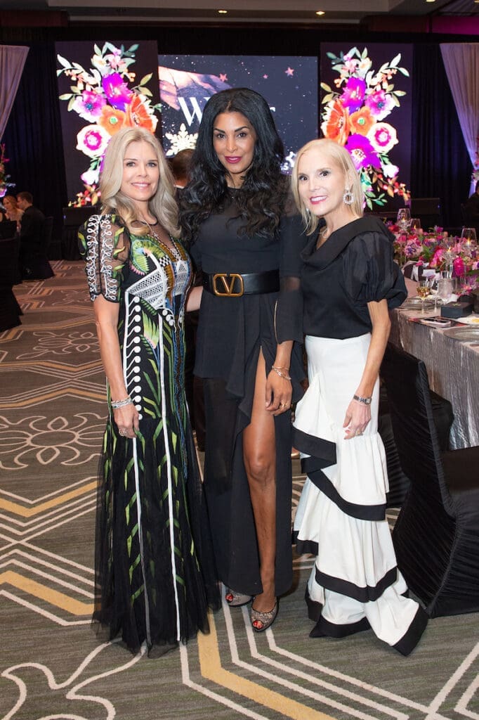Stephanie Perkins, Ursaline Hamilton, Kristen Cannon at the Winter Ball (Photo by Jacob Power)