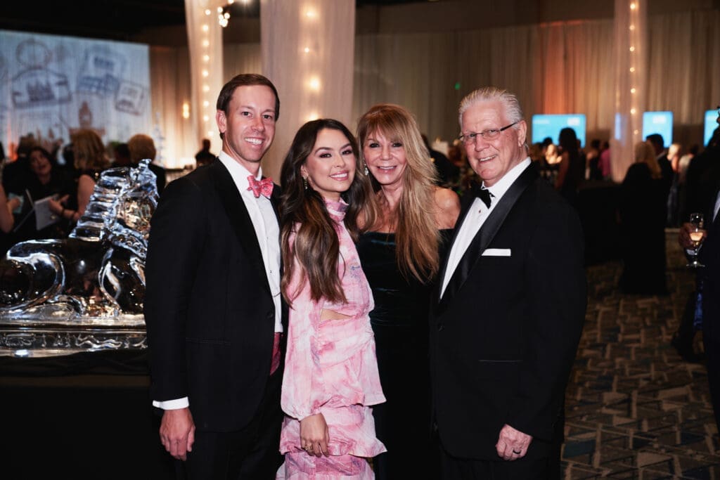 Bryant Lach, Allison Lach, Vickey Teague and Robert Teague
