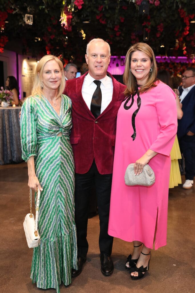 Shana & Brian Mandell, Claudia Kreisle at Stages Gala at The Gordy. (Photo by Priscilla Dickson)