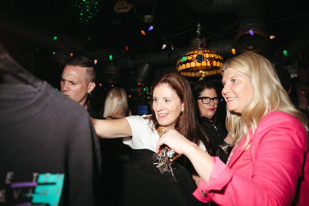 Chase Morton, Anne Clayton Vroom, Dana Garner (Photo by Rebecca Patton, Beckley & Co.)