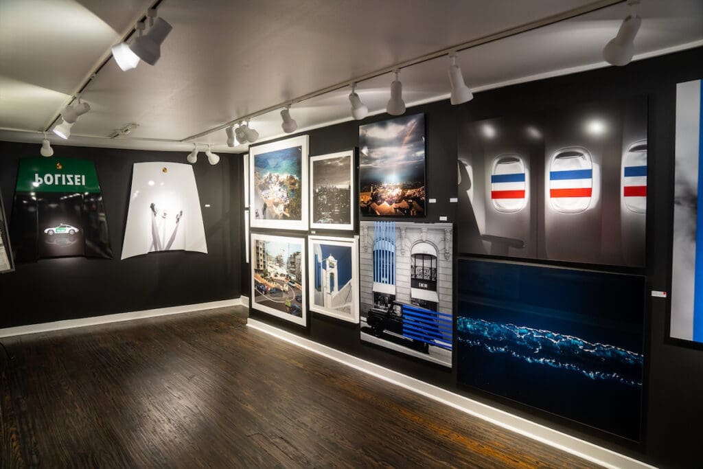 Artwork by local photographer, Costa Christ