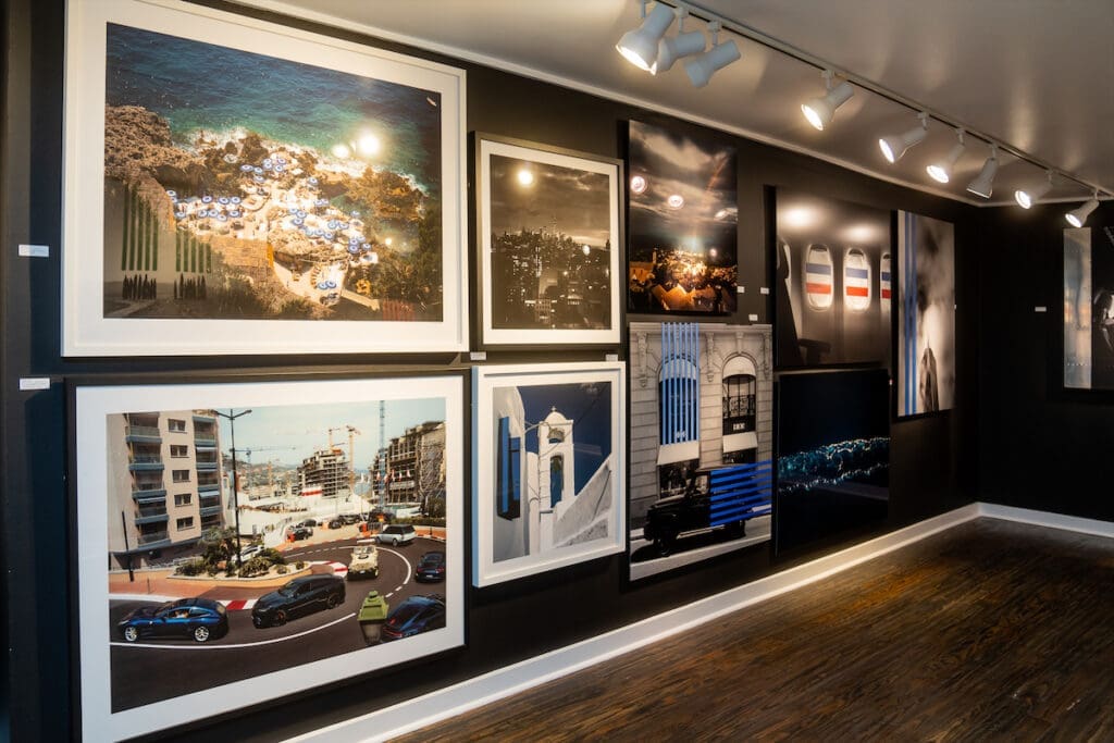 Artwork by local photographer, Costa Christ