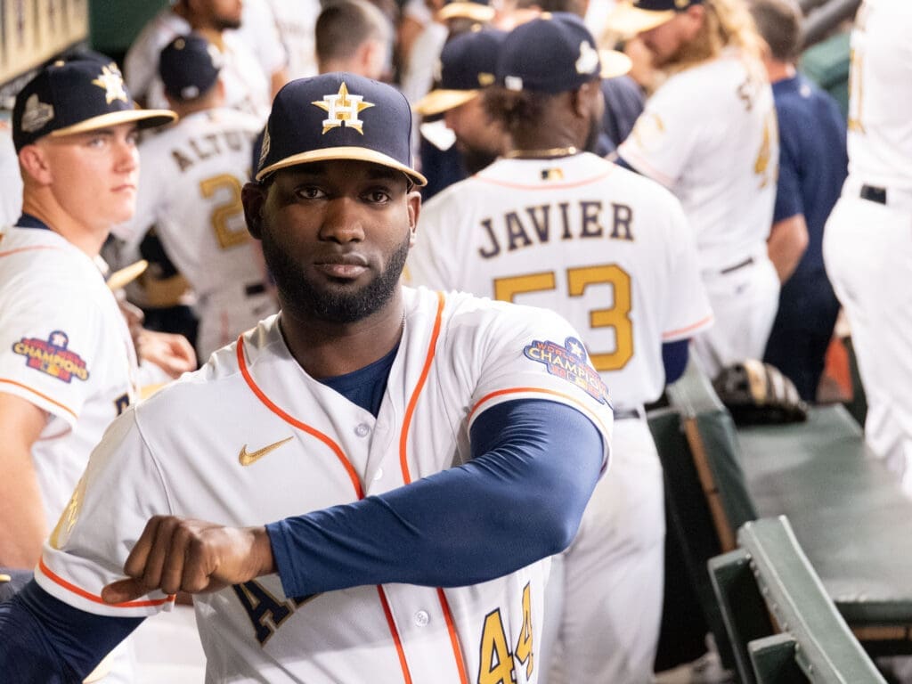 Houston Astros star Yordan Alvarez knows what kind of impact he can make (Photo by F. Carter Smith)