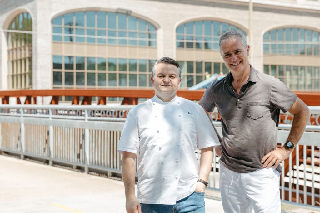 Chef Bruno Davaillon and Stephan Courseau team up for two new Dallas restaurants. (Photo by Beckley Photography)