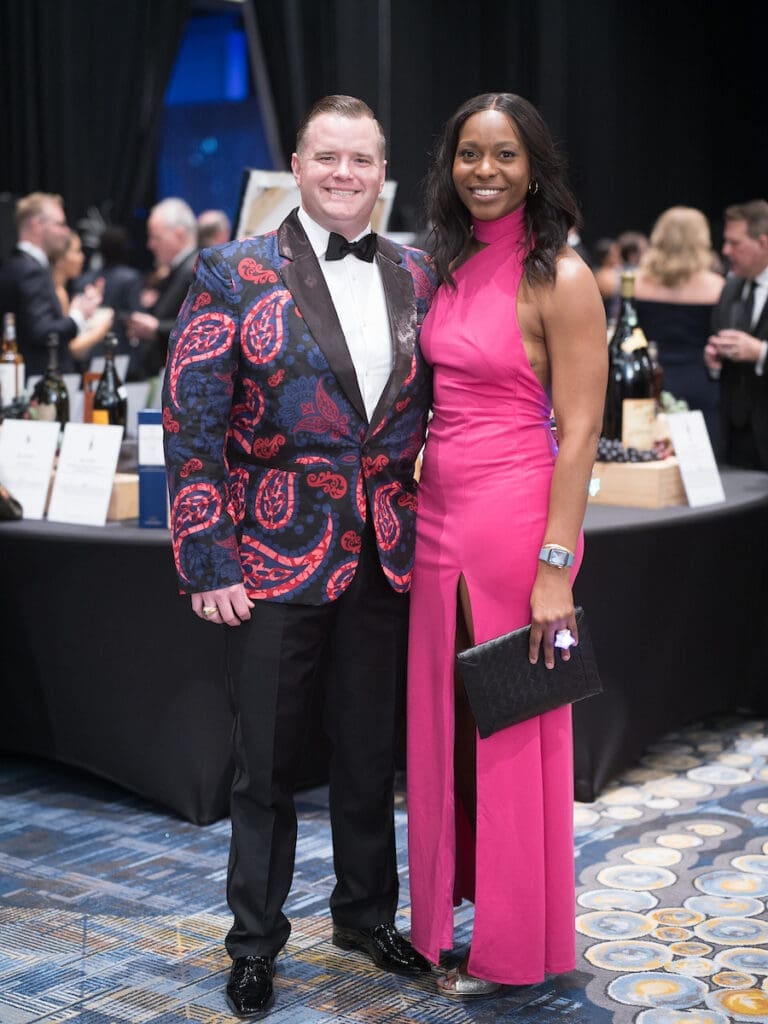 Charles Grutzmacher, Akilah Craig at the JDRF Promise Ball (Photo by Daniel Ortiz)
