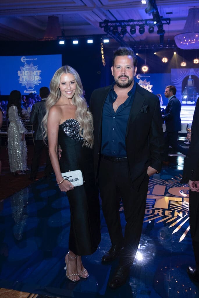 Courtney and Kyle Noonan (Photo by BFA and Tamytha Cameron)