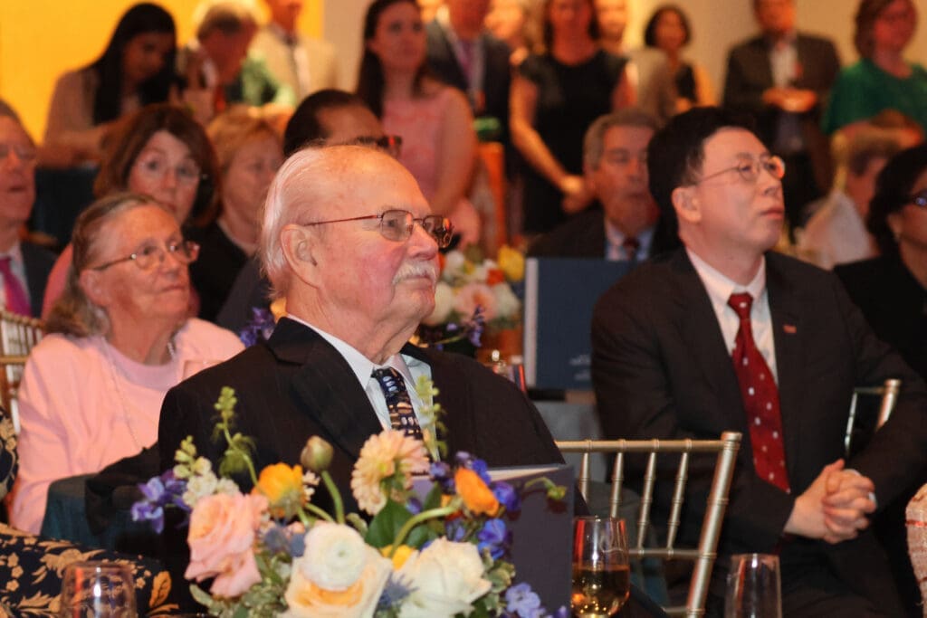 Brad McWilliams at the UTHealth  Art of Gratitude celebration (Photo by Priscilla Dickson)