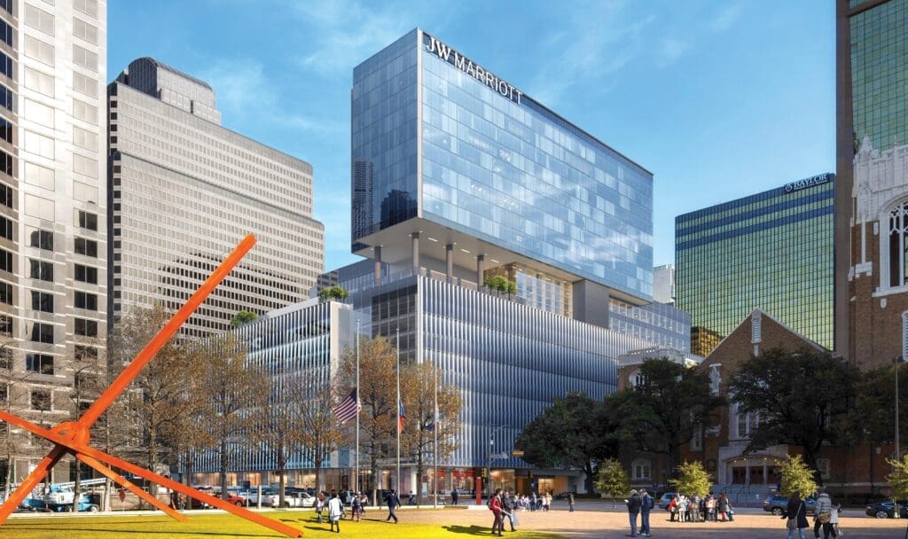 Sam Moon Group is developing the first JW Marriott in Dallas. (photo courtesy of JW Marriott)