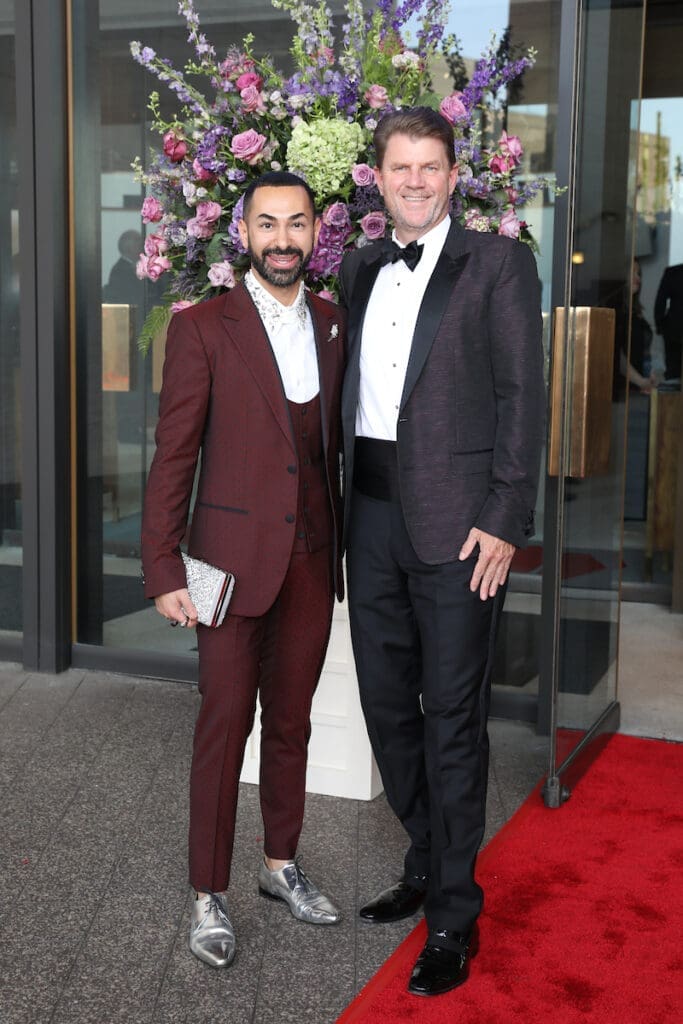 Fady Armanious, Bill Baldwin at the Houston Symphony Wine Dinner & Collector's Auction (Photo by Priscilla Dickson)