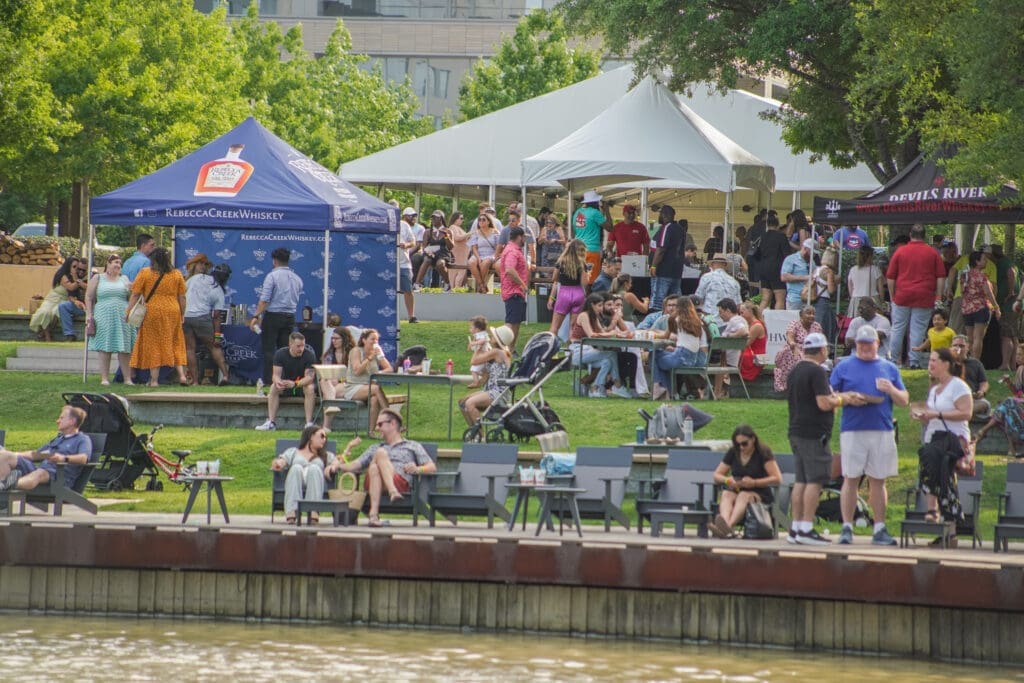 Saturday's Taste of City Place will look a lot like this photo from last year's event. Photo by Mario Santos.