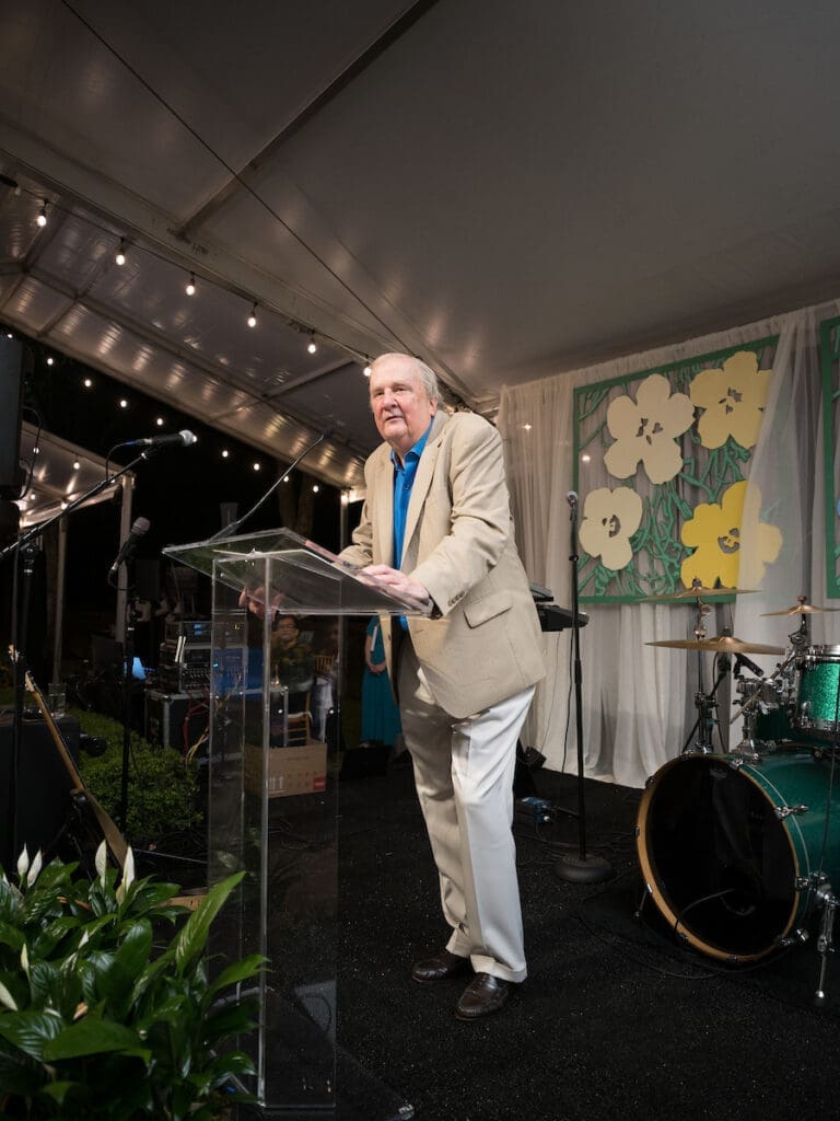Honoree David R. Graham at the Trees for Houston 'Root Ball' (Photo by Daniel Ortiz)
