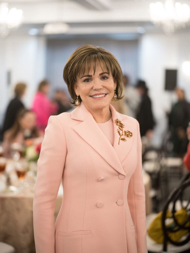 Hallie Vanderhider at the Houston Symphony League's "Conversation With Houston Icons" luncheon. (Photo by Daniel Ortiz)