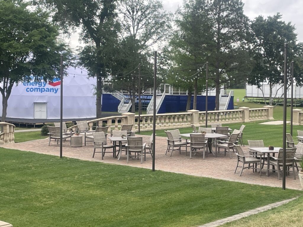 Chevron is the title sponsor the tournament that was founded by Dinah Shore in 1972, and has been a major tournament since 1983 on the LPGA tour.