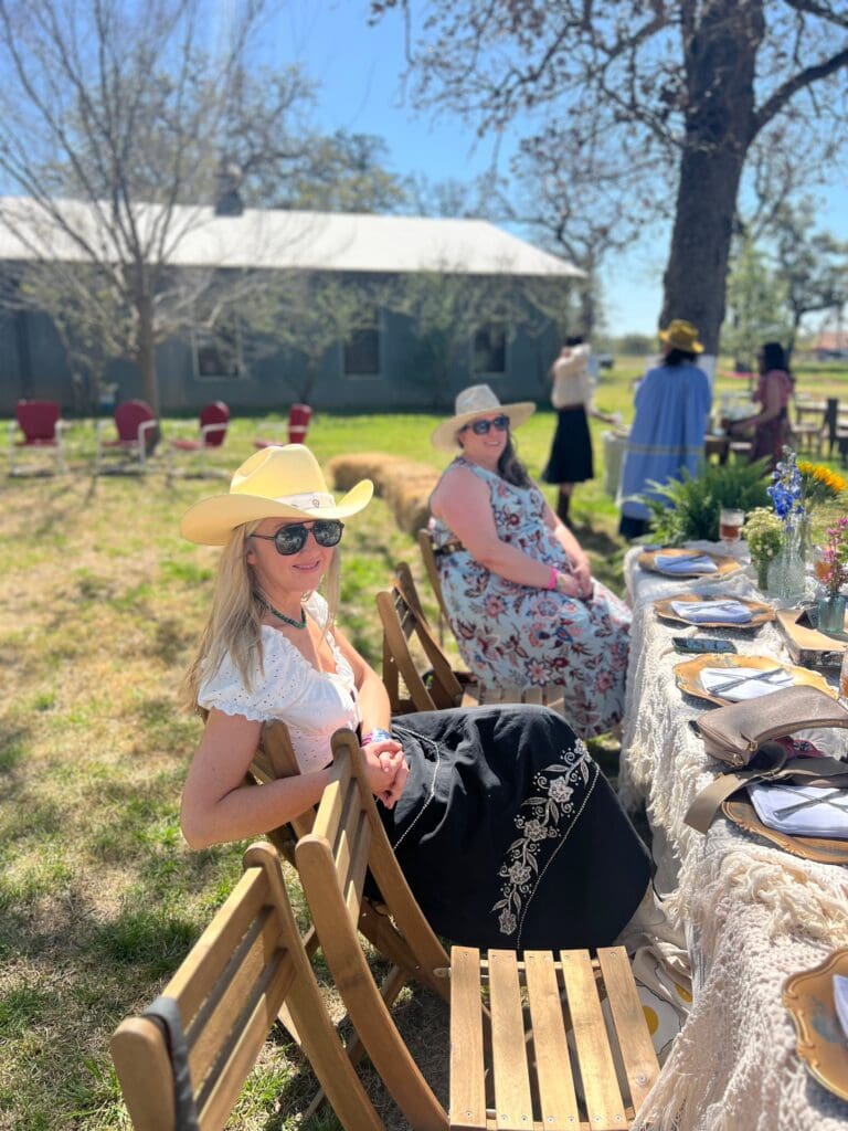 Lilly Watson and Allisson Chester at Junk Gypsy