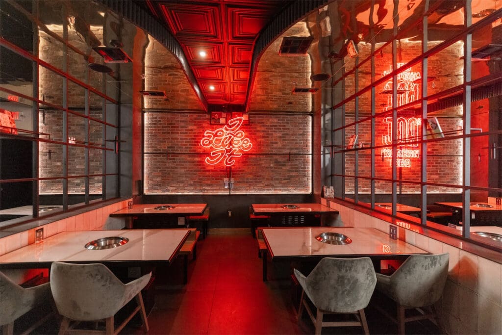 JOA is now open in the former Nuri Grill space in Koreatown. (Photo by Kathy Tran)