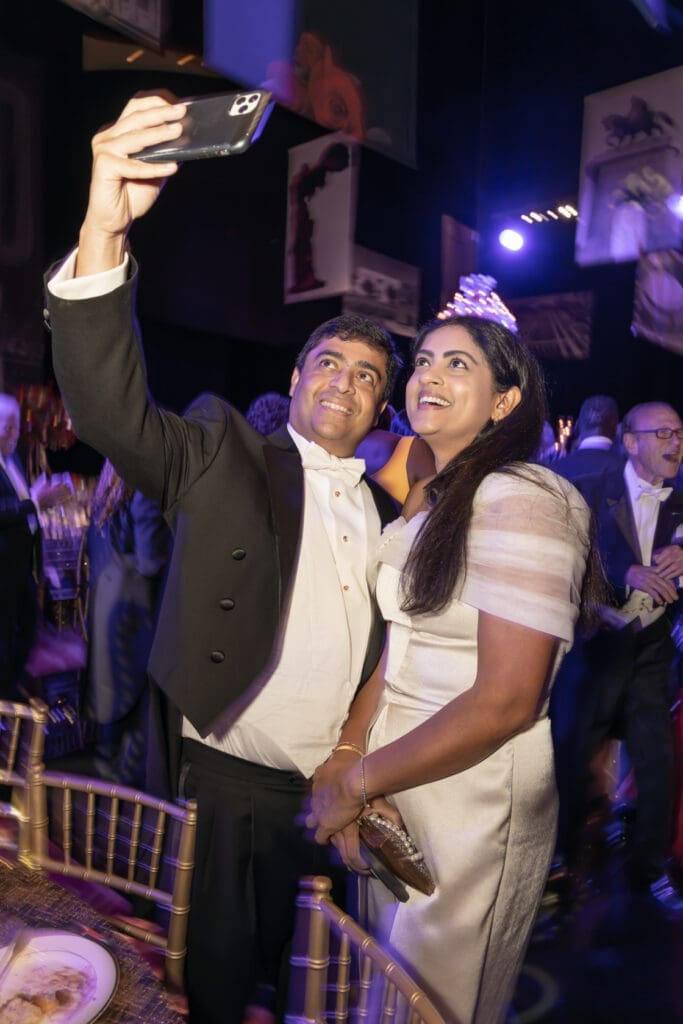 Ishwaria & Vivek Subbiah at the Houston Grand Opera Ball (Photo by Katy Anderson)
